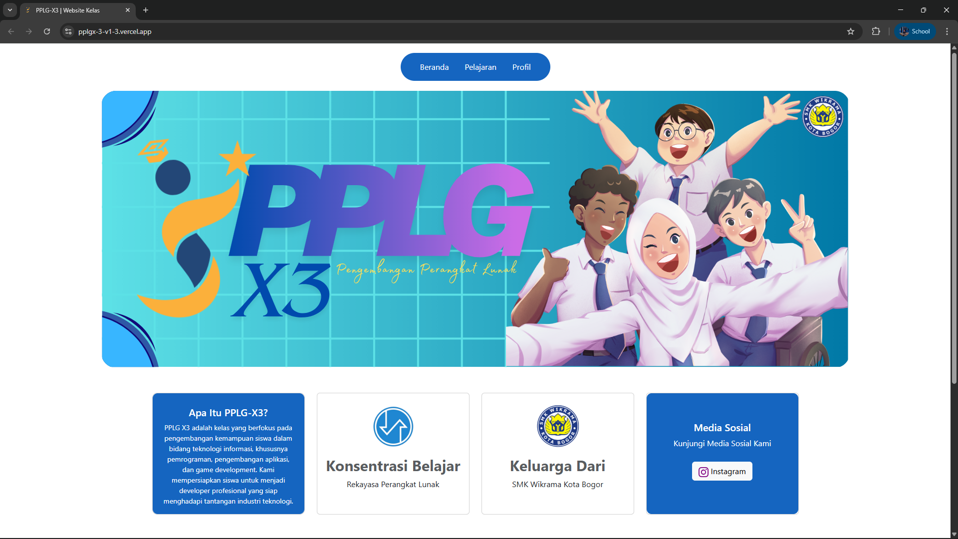 PPLG X3 | Official-Website